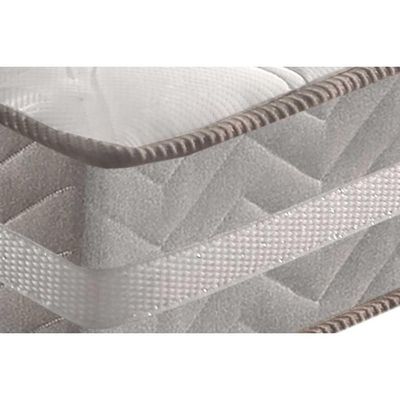 Colchão King Espuma D33 - Ag 65 Pro Sono Confort Euro Pillow Gray (193x203x26) - Paropas