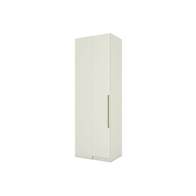 Modulado De Quarto Guarda Roupa Canto Reto C- 1 Porta Mc14 Seletto Areia