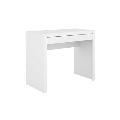Mesa De Computador Me4107 1 Gaveta Nogal - Tecno Mobili