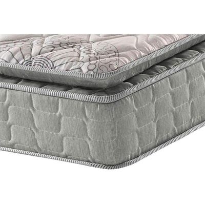 Conjunto Box Queen: Colchão Espuma Anjos D33 Orthosono One Face + Base Crc Suede Black(158x198)