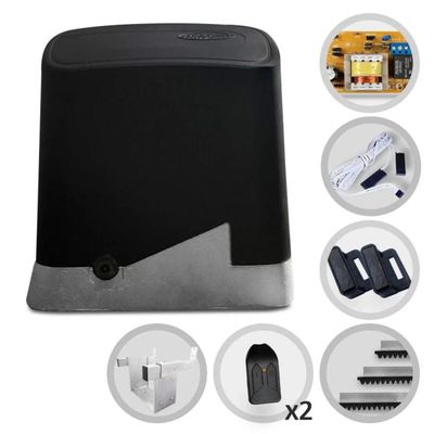Kit Motor Portão Eletrônico Deslizante Dz Home 300 220V Ppa