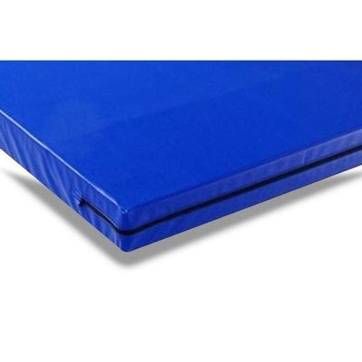 Colchão Casal Hospitalar Impermeável Espuma D28 Pró Saúde Napa Azul (138x188x12) - Luckspuma
