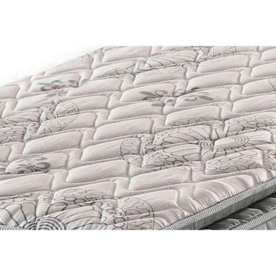 Conjunto Box Queen: Colchão Espuma Anjos D33 Orthosono One Face + Base Crc Suede Black(158x198)