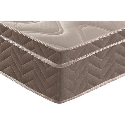 Cama Box King: Colchão Espuma D33 Paropas - Anatômico Confort Ultra Firme + Base Crc Fantasy Brown(193x203)