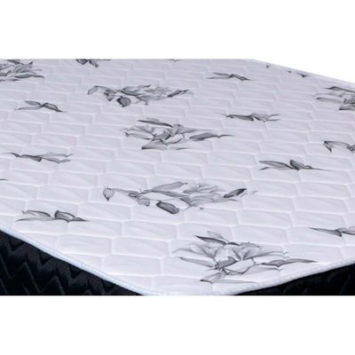 Conjunto Box Baú Casal: Colchão Espuma Orthoflex D28 + Base Crc Courano Black(138x188)