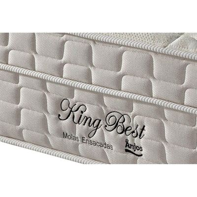 Colchão Solteiro Molas Ensacadas Masterpocket King Best Clean (88x188x28) Anjos