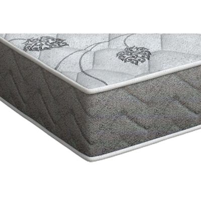 Conjunto Box Queen: Colchão Espuma Orthoflex D45 Comfortpedic + Base Crc Suede Black(158x198)