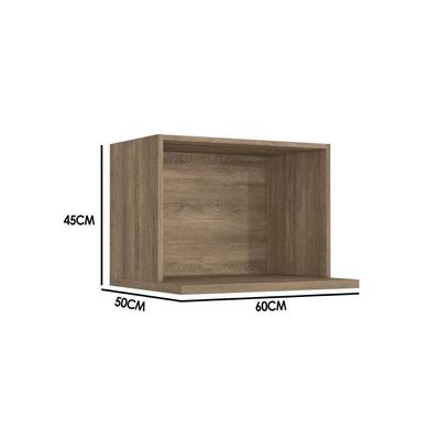 Nicho P- Cozinha Maxxi G738 Suporte P- Microondas 60cm Canela - Kappesberg