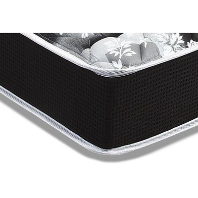 Colchão Solteiro Espuma D33 Supreme Prtó Saúde Black (78x188x17) Luckspuma