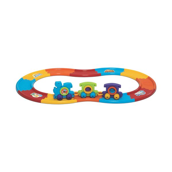 Babytrain Mercotoys Express com 12 Trilhos