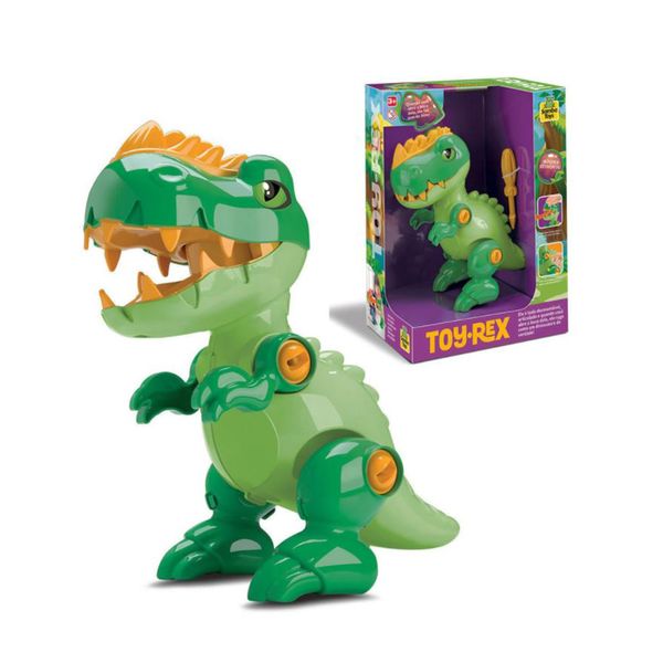 Dinossauro Toy Rex Samba Toys com Som