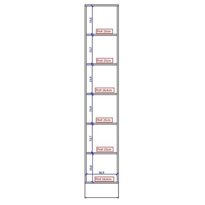 Paneleiro 2 Portas Milla Mdf Branco 40cm Carraro