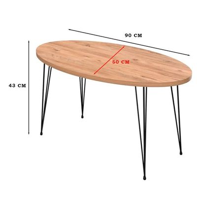 Conjunto De Mesa De Centro 4 Peças - Madeira