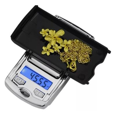 Balança De Viagem: Mini Chaveiro, 0.01-200g, Lcd