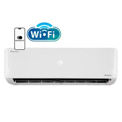 Ar-Condicionado Split Hisense AS-09TW2RLD com Tecnologia Inverter 9.000 BTUs R-32 Frio Branco / 220V