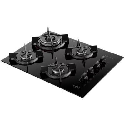 Cooktop a Gás 4 Bocas Dako Supreme com Queimador Tripla Chama n/a / Bivolt