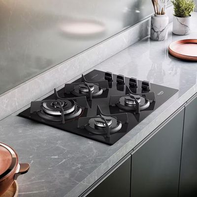Cooktop a Gás 4 Bocas Dako Supreme com Queimador Tripla Chama n/a / Bivolt