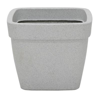 Vaso Tramontina Romano em Polietileno Marmore 45 cm