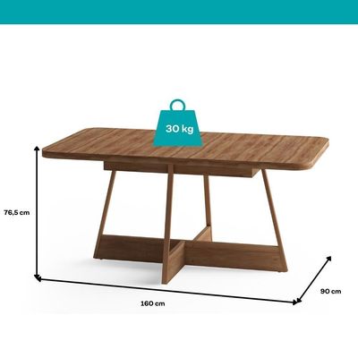 Conjunto Sala De Jantar 6 Cadeiras Charlotte Carraro Nogal Com Rose