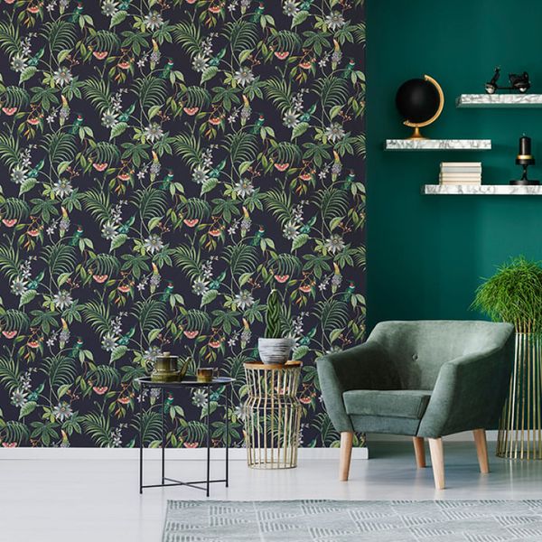 Papel de Parede Green Park Beija Flor 106976 - Rolo: 10m x 0,53m