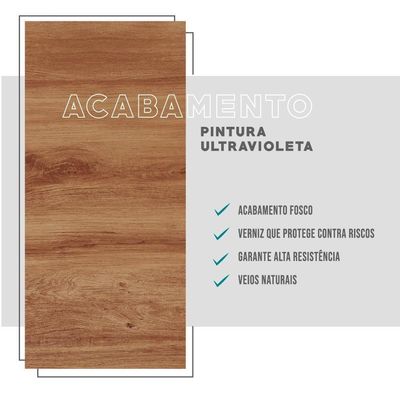 Painel Ripado Milla Nogal 60cm Carraro