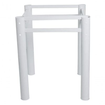 Base Retangular Para Mesa Jantar Branco1.20mt Ref. Cv01