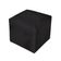 Poltrona Amamentação Cadeira Reforçada Balanço Puff Suede Cor:preto