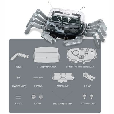 Robô Caranguejo - 3D Comex