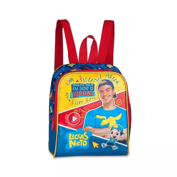 Lancheira Infantil Up Luccas Neto Muito Bem Eu Sou O Luccas Modelo LN9009L Lancheira Infantil Up Luccas Neto Muito Bem Eu Sou O Luccas Modelo LN9009L