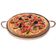 Forma De Pedra Sabão Para Pizza Curada 37 Cm