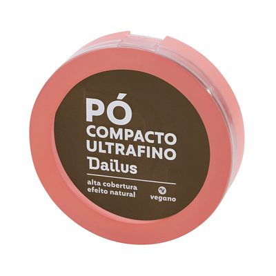 Pó Compacto Dailus Ultra Fino D10 Escuro