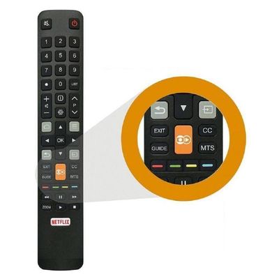 Controle Remoto Tv Tcl Smart 4k L32s4900s L40s4900fs Teclas Globo Play Netflix
