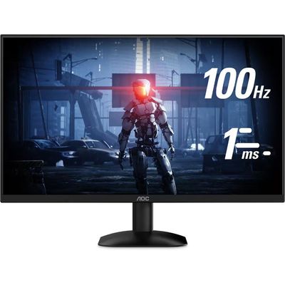 Monitor Gamer 24 AOC 24B35HM2 Tela Widescreen, Full HD, 100HZ, 1ms e Adaptive-sync Preto / Bivolt