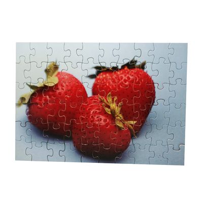 Kit 4 Quebra-Cabeças Frutas Colorido Cognitivo 60 Peças