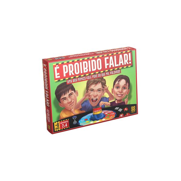 Jogo É Proibido Falar Grow