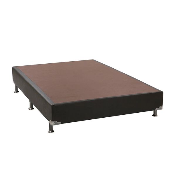 Base Ortobom Sommier Casal Preta 138x188x23cm