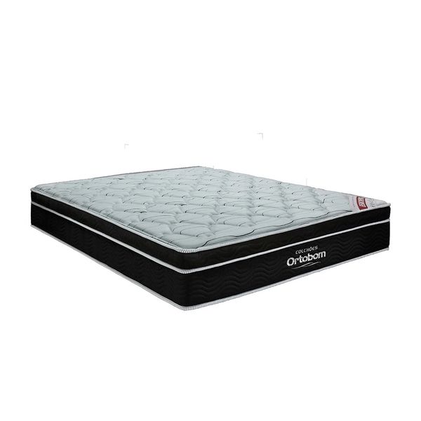 Colchão Ortobom Elegant Super Pocket de Mola Queen 158x198x28cm