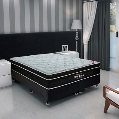 Colchão Ortobom Elegant Super Pocket de Mola Solteiro 88x188x28cm