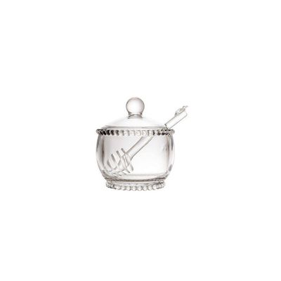 Meleira Cristal Com Pegador Pearl 10 Cm X 8 Cm X 7 Cm Wolff Transparente