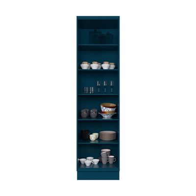 Cozinha Compacta Évora com Tampo para Cooktop 8 PT 3 GV Azul Órion