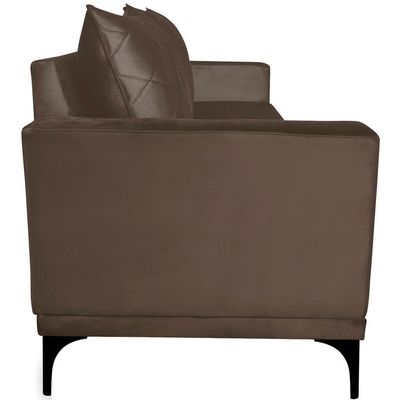 Sofa Living 2 Lugares Nori 180cm Veludo Deluxe 2231 Ezz 2231