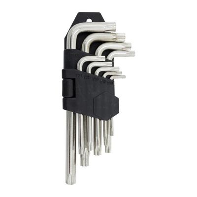 Jogo De Chaves Torx Curta C/ 9 Pecas