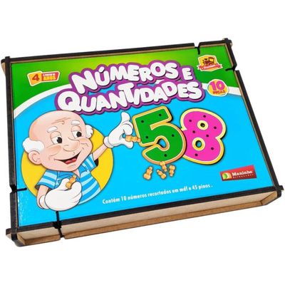 Números e Quantidades 3411Maninho Artesanatos