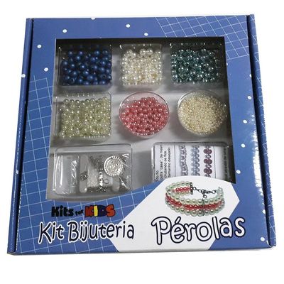 Kit Bijuteria Pérolas - Infantil - Kits for Kids