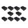 Kit Adaptador Emenda Hdmi Fêmea 10 Peças