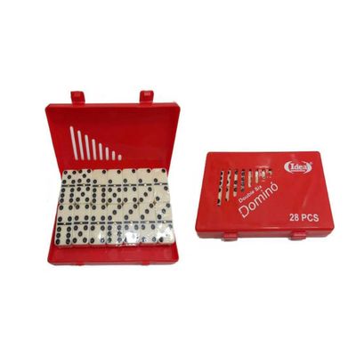Jogo De Domino Profissional Com Estojo Rígido 28 Peças
