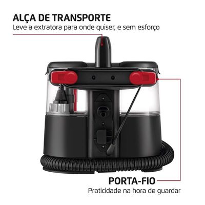 Extratora E Higienizadora Portátil Deep Cleaner I Mondial 1650W EXP-01-R 220V 60hz
