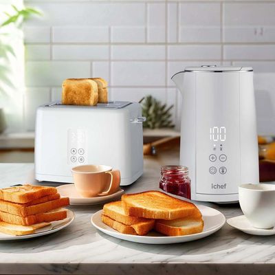 Torradeira Elétrica E Chaleira Elétrica Ichef Breakfast 220V