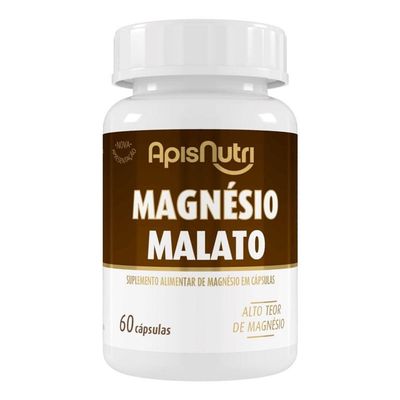 Magnésio Malato (60 Caps) - Padrão: único
