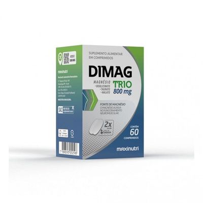 Dimag Trio 800mg (60 Comp) - Padrão: único